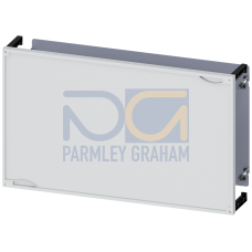 ALPHA 400/630 DIN, assembly kit, mounting panel with front cover closed, H=450