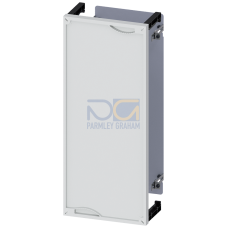 ALPHA 400/630 DIN, assembly kit, mounting panel with front cover closed, H=600