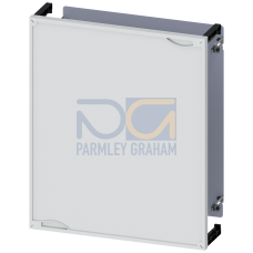 ALPHA 400/630 DIN, assembly kit, mounting panel with front cover closed, H=600