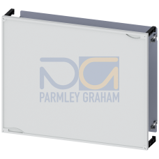 ALPHA 400/630 DIN, assembly kit, mounting panel with front cover closed, H=600