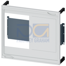 ALPHA 400/630 kit H=450 W=500 2x 3NP1143 (NH1) on support plate