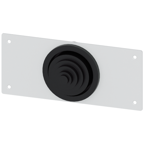 ALPHA cable entry flange IP55, SK1 with 1 x bushing 8HC6900