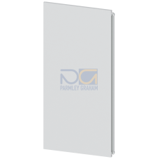 ALPHA, door half, left, IP31, H: 1100 mm, W: 525 mm, RAL 9016, protection class 1