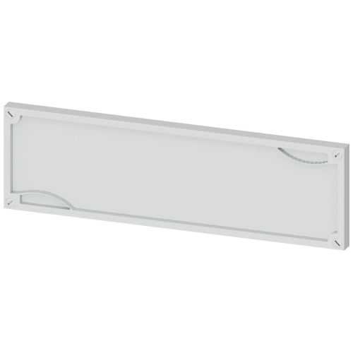 ALPHA 630 DIN, cover, height=150 mm, width=500 mm, closed