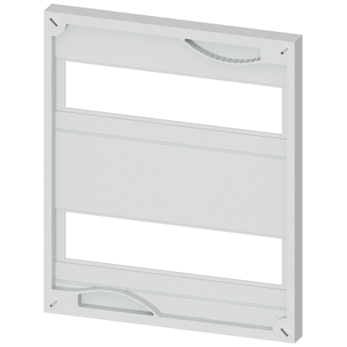 ALPHA 630 DIN, cover, height=300 mm, width=250 mm, cutout 2x 12 MW