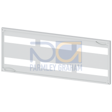 ALPHA 630 DIN, cover, height=300 mm, width=750 mm, cutout 6x 12 MW