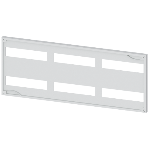 ALPHA 630 DIN, cover, height=300 mm, width=750 mm, cutout 6x 12 MW