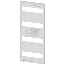 ALPHA 630 DIN, cover, height=600 mm, width=250 mm, cutout 4x 12 MW