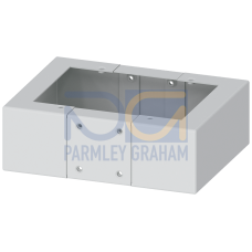 ALPHA, base, H: 100 mm, W: 300 mm, D: 250 mm, RAL 7035