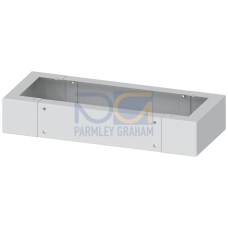 ALPHA, base, H: 100 mm, W: 550 mm, D: 250 mm, RAL 7035