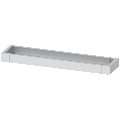 ALPHA, base, H: 100 mm, W: 1300 mm, D: 320 mm, RAL 7035