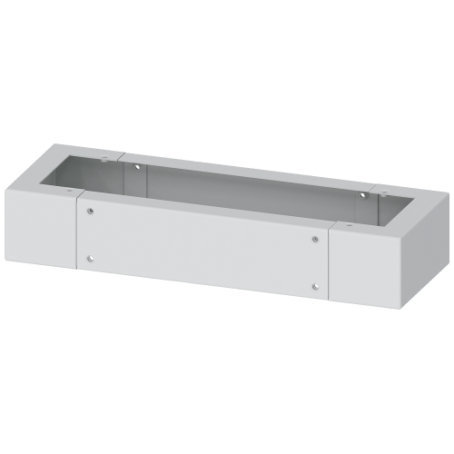 ALPHA, base, H: 100 mm, W: 550 mm, D: 210 mm, RAL 7035