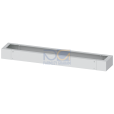 ALPHA, base, H: 100 mm, W: 1050 mm, D: 210 mm, RAL 7035