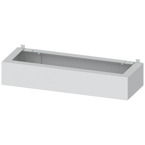 ALPHA, base, H: 100 mm, W: 550 mm, D: 210 mm, RAL 7035