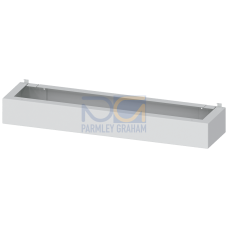 ALPHA, base, H: 100 mm, W: 800 mm, D: 210 mm, RAL 7035