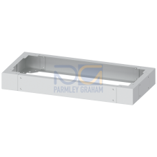 ALPHA, base, H: 100 mm, W: 800 mm, D: 400 mm, RAL 7035