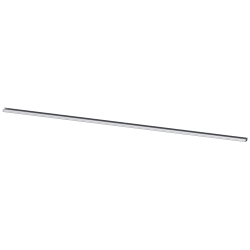 ALPHA 630 DIN, cable clamping rail, W=1250