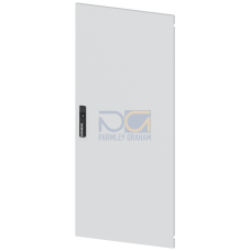 ALPHA, door half, right, IP31, H: 1250 mm, W: 525 mm, RAL 9016, protection class 1