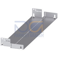 ALPHA 630 partition horizontal W=500 mm, D=250/320 mm sheet steel