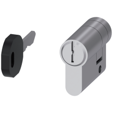 ALPHA, Profile semicylinder, with E012 locking and key