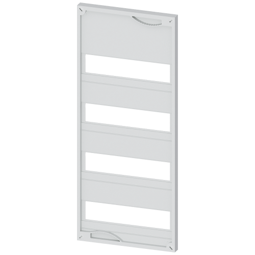 ALPHA, front cover, with cutout, D: 125 mm, H: 600 mm, W: 250 mm