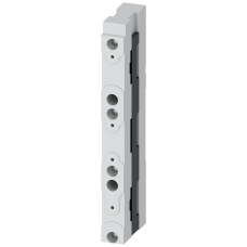 ALPHA 400/630 DIN Busbar holder, 3-pole center-line spacing 60 mm for mounting on stay SS12x 5 (10),