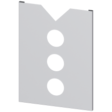 ALPHA DIN, circuit diagram pocket, DIN A3, made of sheet steel, 10 mm deep.