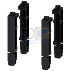 ALPHA 160/400 DIN, supports for front cover 1 set=4 supports