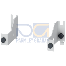 ALPHA 630 DIN, holder for DIN rail, Sheet steel (1 set=20 carriers) 10x left, 10x right