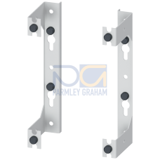 ALPHA BIG-Pack DIN rail holder for 2 DIN rails, designed for 15 mm DIN rail