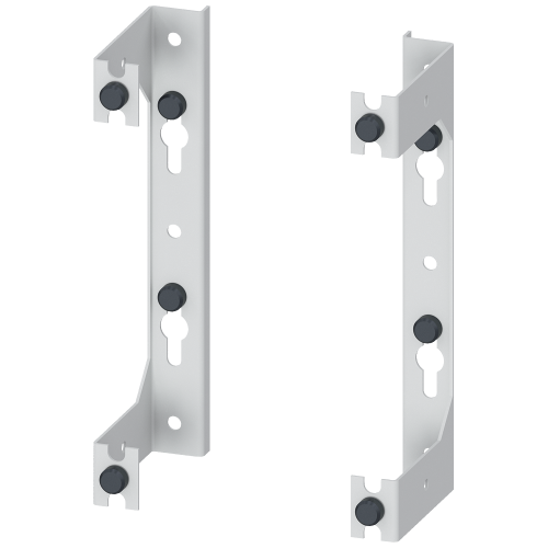 ALPHA BIG-Pack DIN rail holder for 2 DIN rails, designed for 15 mm DIN rail