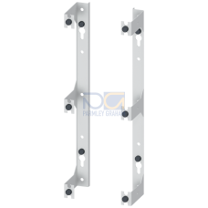 ALPHA BIG-Pack DIN rail holder for 3 DIN rails, designed for 15 mm DIN rail