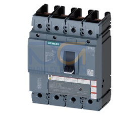 circuit breaker 3VA5 UL Frame 250 breaking capacity class C 100 kA @ 480 V 4-pole, line protection TM230,  FTAM, In=175 A overload protection, 100%...