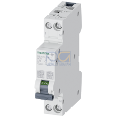 Miniature circuit breaker 5SL6 COM, measurement function, communication 230 V 6 kA, 1+N, C, 10 A