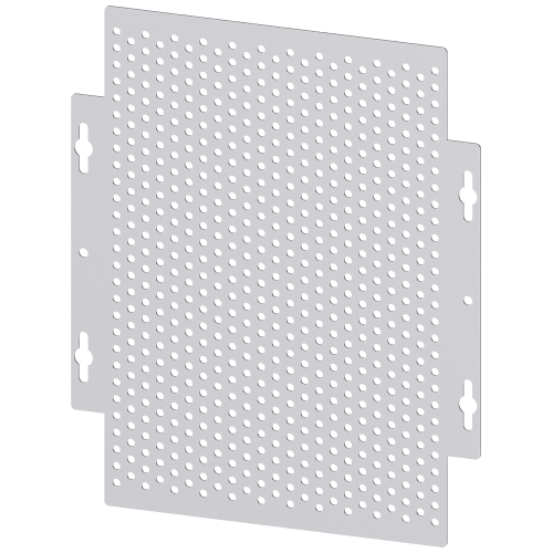 Assembly kit perforated mounting plate