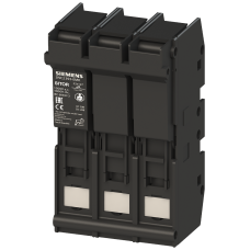 SITOR fuse holder 22x 127 63 A 1500 V AC/DC 1000 V 3-pole