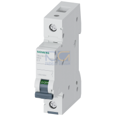 Miniature circuit breaker 230/400 V 10 kA, 1-pole, C, 1 A