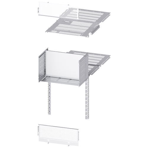 Sep. rear 1xACB, W:600mm, D:1200mm