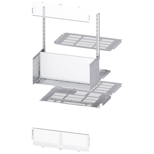 Sep. rear 1xACB, W:800mm, D:1200mm