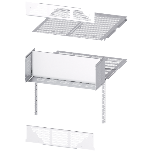 Sep. rear 1xACB, W:1000mm, D:1200mm