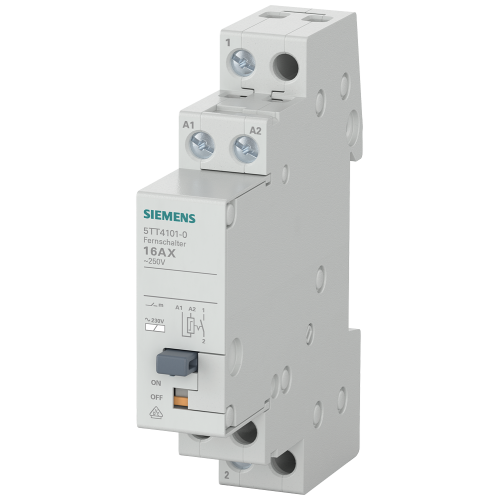 Remote control switch with 1 NO contact, Contact for 230 V AC 16 A Control 230 V AC