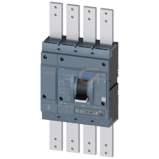 circuit breaker 3VA2 IEC Frame 1250 breaking capacity class C Icu=110 kA @ 415 V 4-pole line protection ETU350  LSI In=1250 A overload protection I...