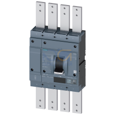 circuit breaker 3VA2 IEC Frame 1250 breaking capacity class M Icu=55 kA @ 415 V 4-pole line protection ETU860  LSIG In=1250 A overload protection I...