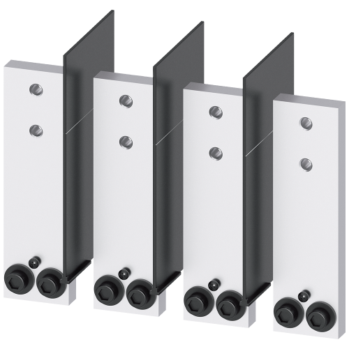 bus connectors extended front-side 4 units long, 1250 A accessories for: 3VA26