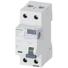 Residual current operated circuit breaker, 2-pole, Type AC, In: 25 A, 30 mA, Un AC: 230 V
