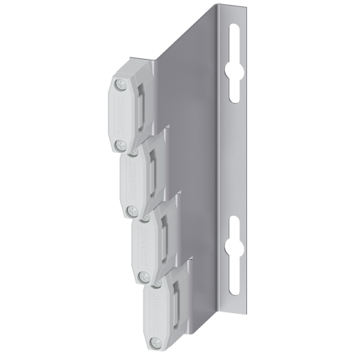 Stab Universal busbar support 4-pole stepped, 30 x 10 mm.