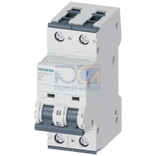 Miniature circuit breaker 400 V 10 kA, 2-pole, B, 8 A, D=70 mm