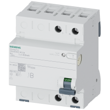 Residual current operated circuit breaker, 2-pole, Type B, short-time delayed, In: 16 A, 300 mA, Un AC: 230 V