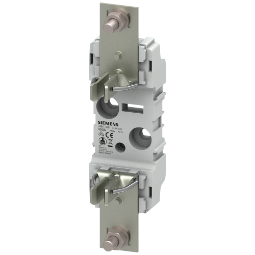 HRC fuse base plastic Sz. 2 1-pole 400A 690V flat terminal