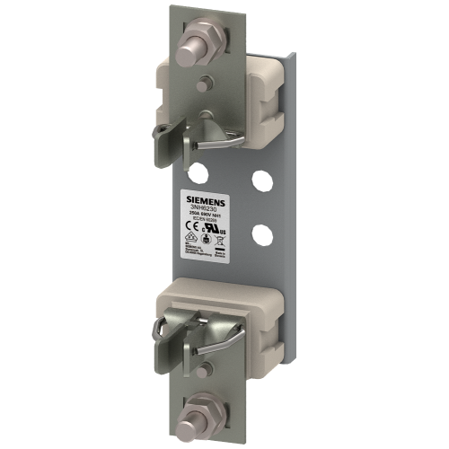 HRC fuse base ceramic Sz.1 1P flat